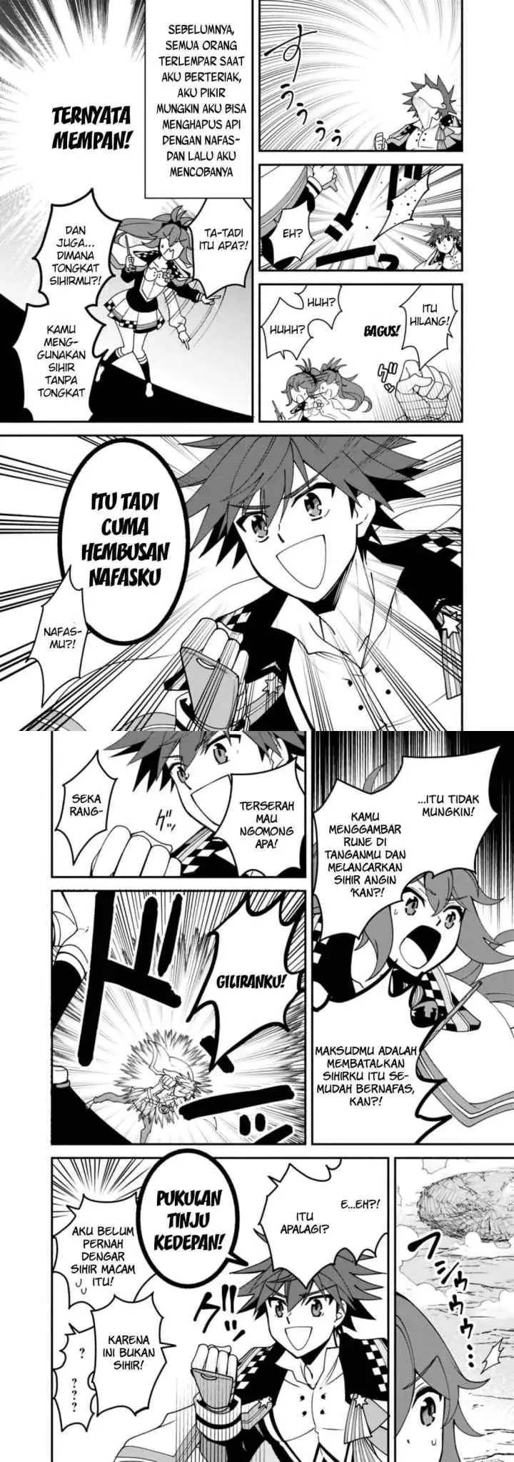 Doryoku Shisugita Sekai Saikyou no Butouka ha Mahou Sekai wo Yoyuu de Ikinuku chapter 6 halaman 7