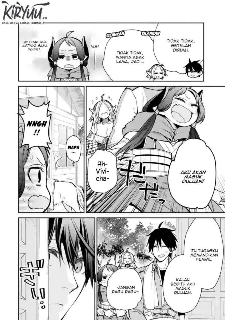 Saikyou no Madoshi. Hisa ni Ya wo Ukete Shimatta no de Inaka no Eihei ni Naru chapter 10.1 halaman 6