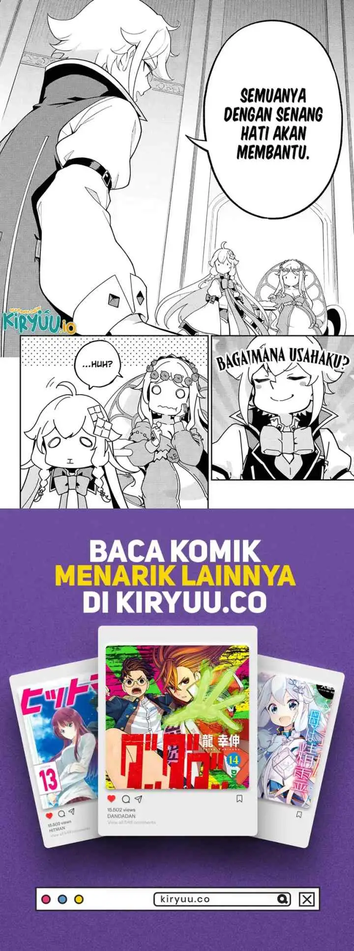 Chichi wa Eiyuu Haha wa Seirei Musume no Watashi wa Tenseisha chapter 72 halaman 13