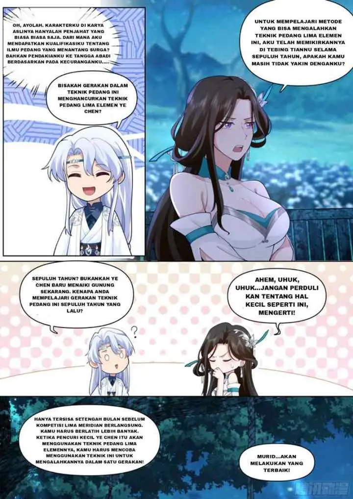 The Villain's Senior Brother And His Junior Sisters Are All Yanderes chapter 48 halaman 11