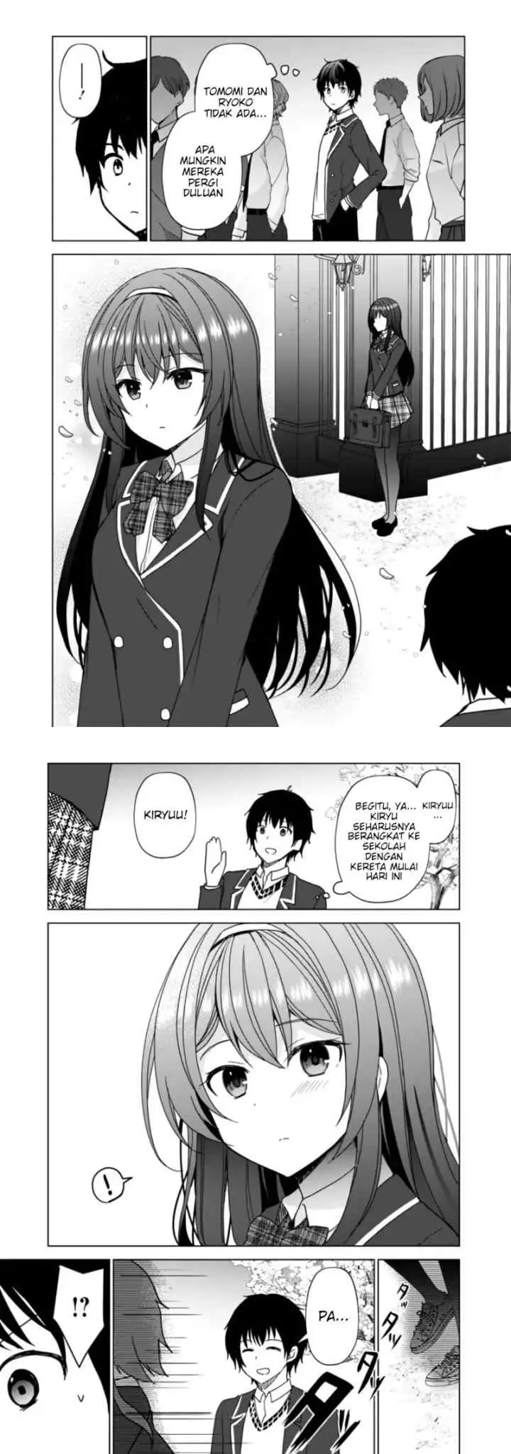 Iinazuke ga Dekita to Omottara, Sono Iinazuke ga Gakkou de Yuumei na chapter 4 halaman 10