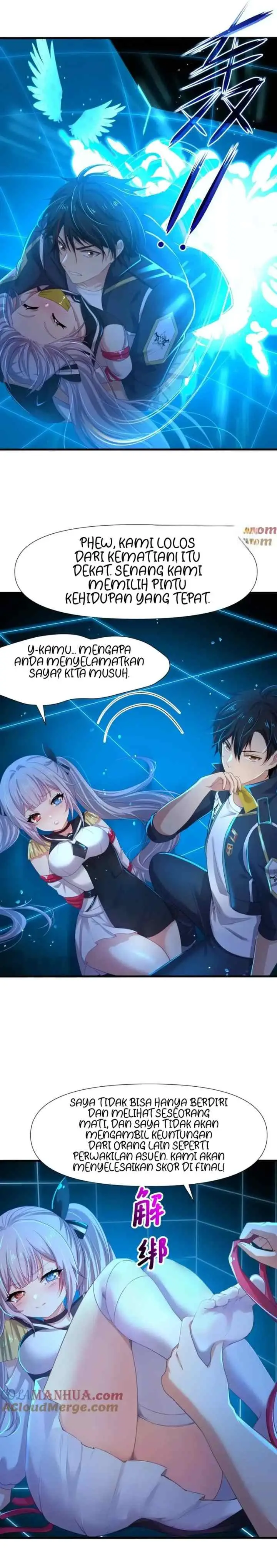 After Merging With the Goddess, I Am Invincible chapter 47 halaman 9