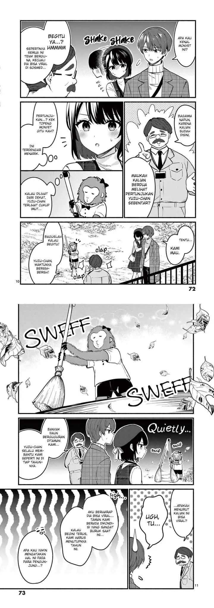 Shiotaiou no Sato-san ga Ore ni dake Amai chapter 71 halaman 6