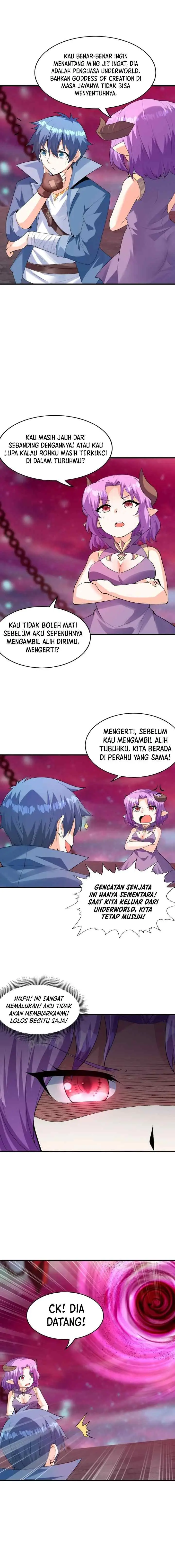 My Harem Is Entirely Female Demon Villains chapter 120 halaman 4