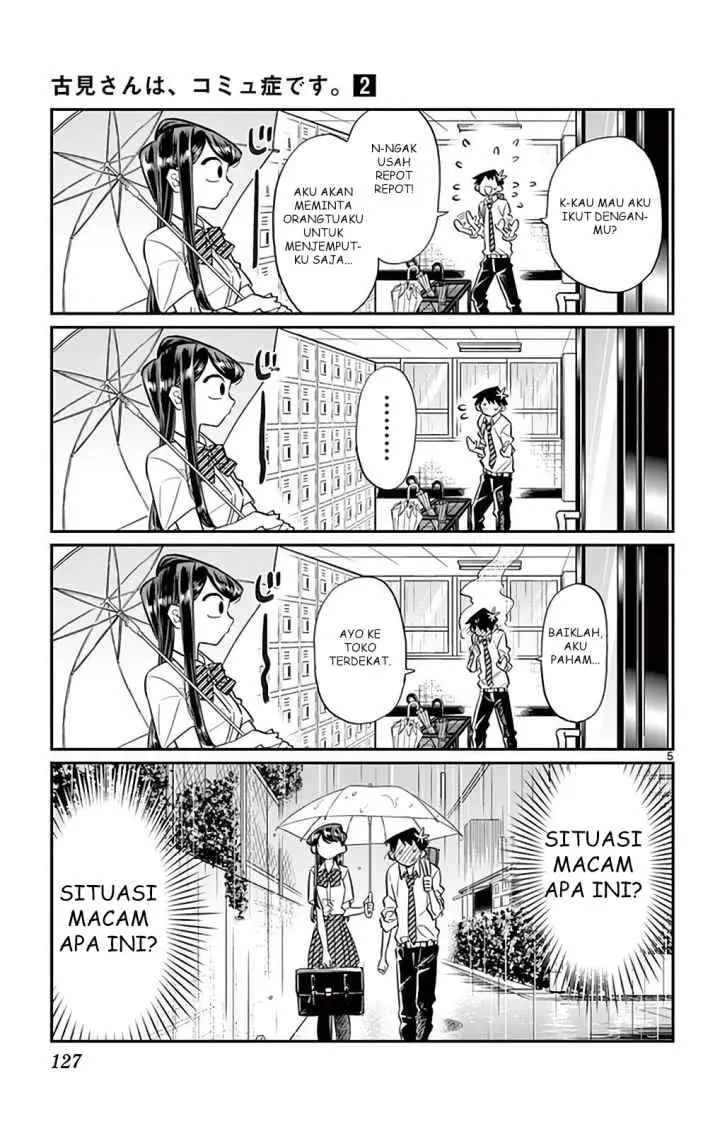 Komi-san wa Komyushou Desu chapter 30 halaman 5