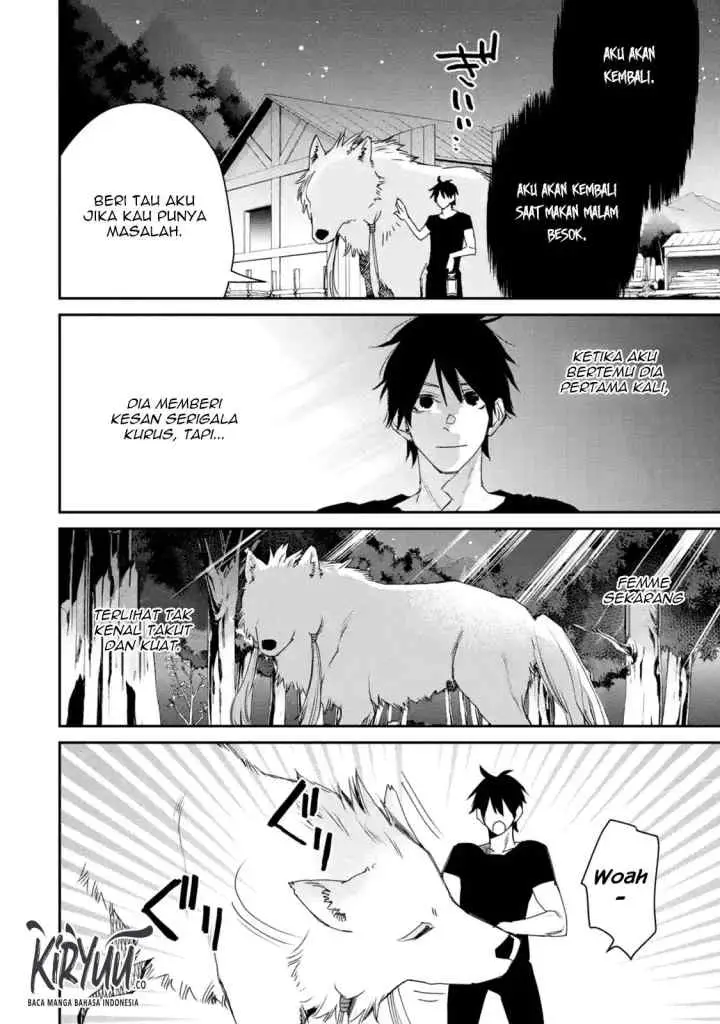 Saikyou no Madoshi. Hisa ni Ya wo Ukete Shimatta no de Inaka no Eihei ni Naru chapter 11.1 halaman 13