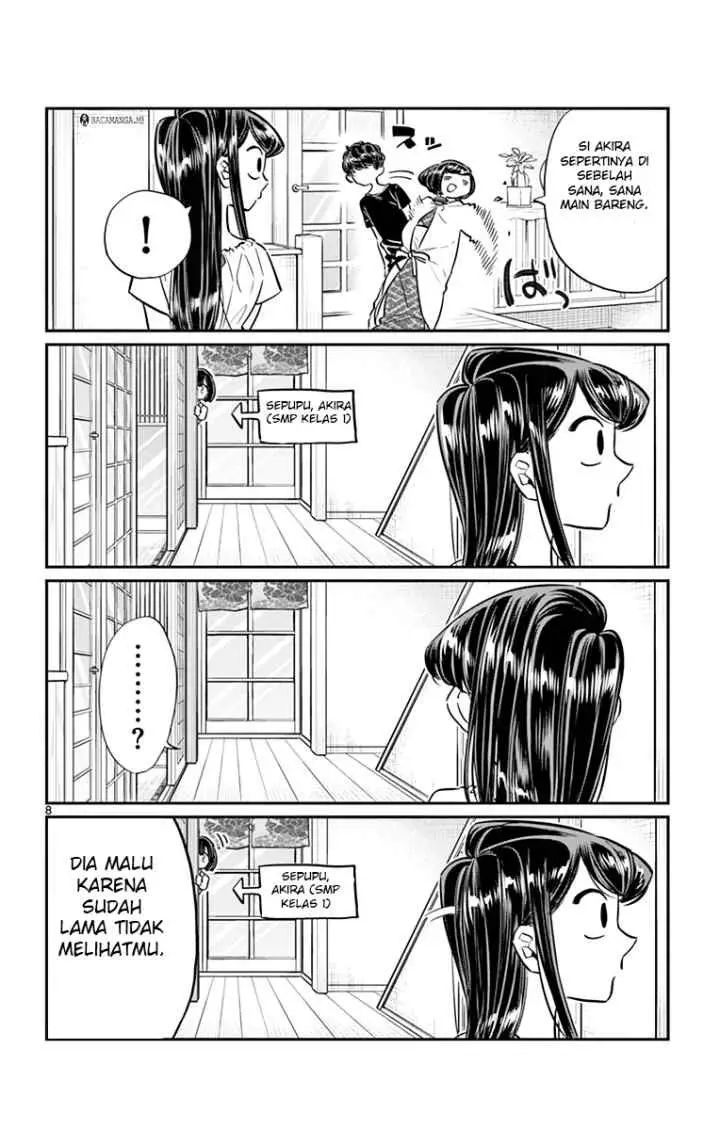 Komi-san wa Komyushou Desu chapter 45 halaman 8