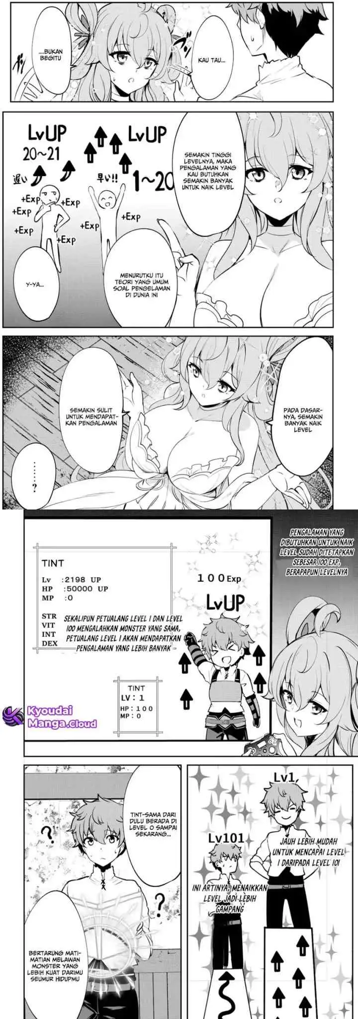 Dore dake Doryoku Shite mo Mannen Level 0 no Ore wa Tsuihou Sareta chapter 3 halaman 4