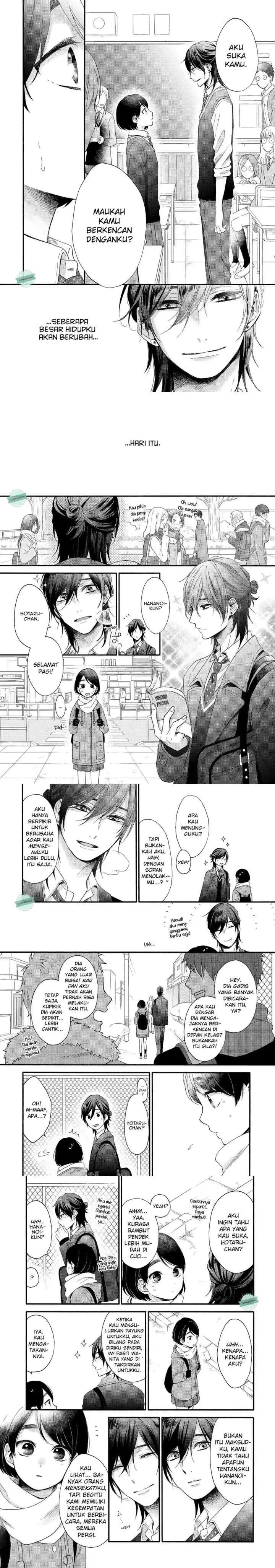 Hananoi-kun to Koi no Yamai chapter 1 halaman 4