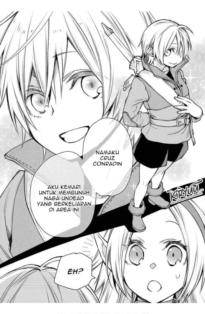 Saikyou no Madoshi. Hisa ni Ya wo Ukete Shimatta no de Inaka no Eihei ni Naru chapter 14.1 halaman 8