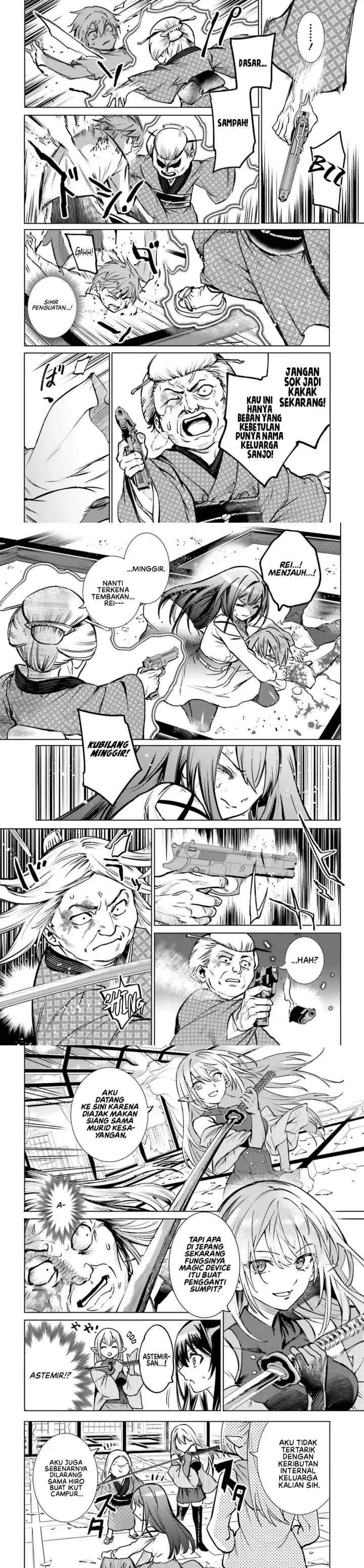Danshi Kinsei Game Sekai de Ore ga Yarubeki Yuiitsu no Koto - Yuri no Ma ni Hasamaru Otoko to Shite Tensei shite shimaimashita chapter 11 halaman 4