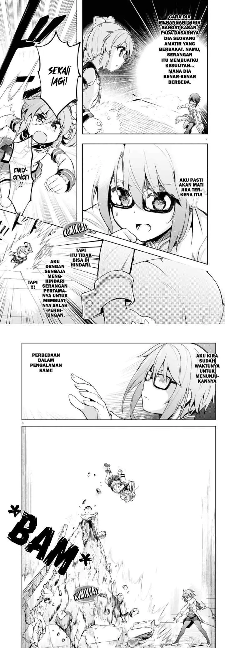 Kenshi o Mezashite Nyugaku Shitanoni Maho Tekisei 9999 Nandesukedo!? chapter 5 halaman 5