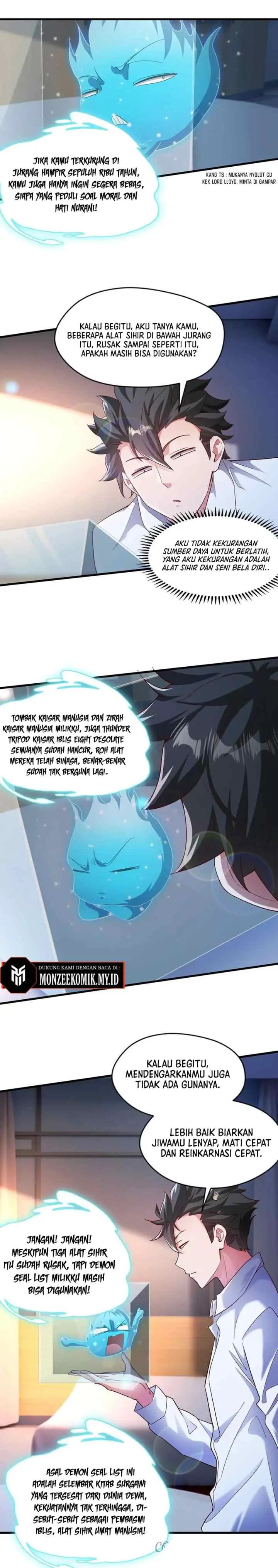 I Scared the Divine Lord as I handed over the Ancient Immortal Pill chapter 57 halaman 6