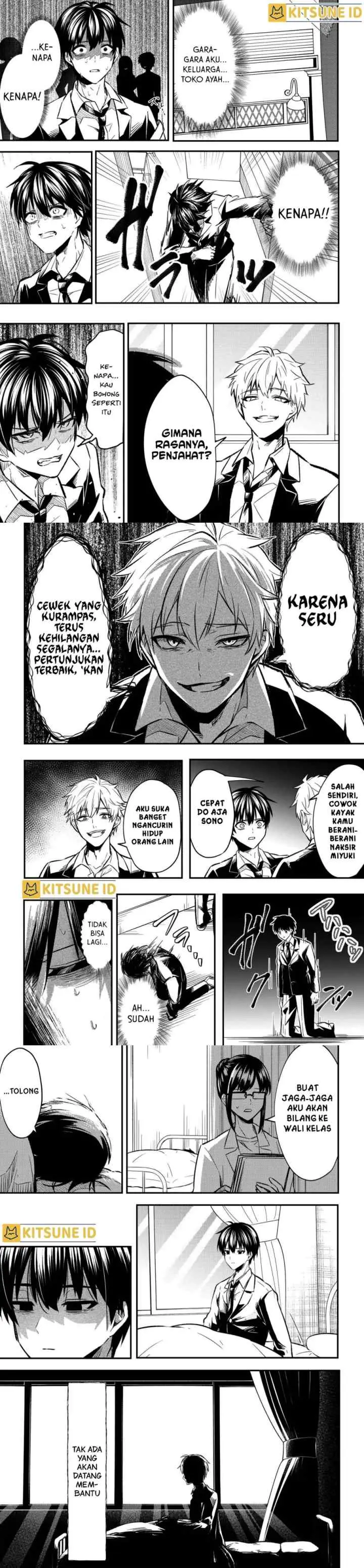 Jinsei Gyakuten ~Uwakisare, Enzai wo Kiserareta Orega, Gakuenichi no Bishoujo ni Natsukareru~ chapter 1 halaman 16