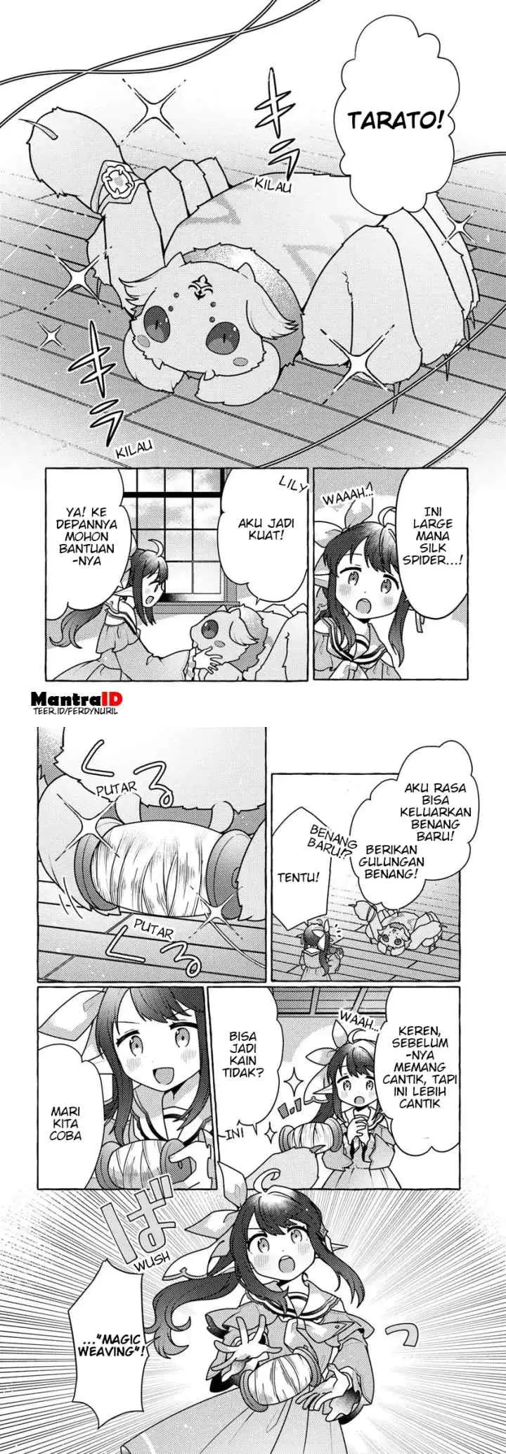 Watashi, Kumo na Monster wo Tame Shitanode, Spider Silk de Saiho wo Ganbarimasu! chapter 6 halaman 14