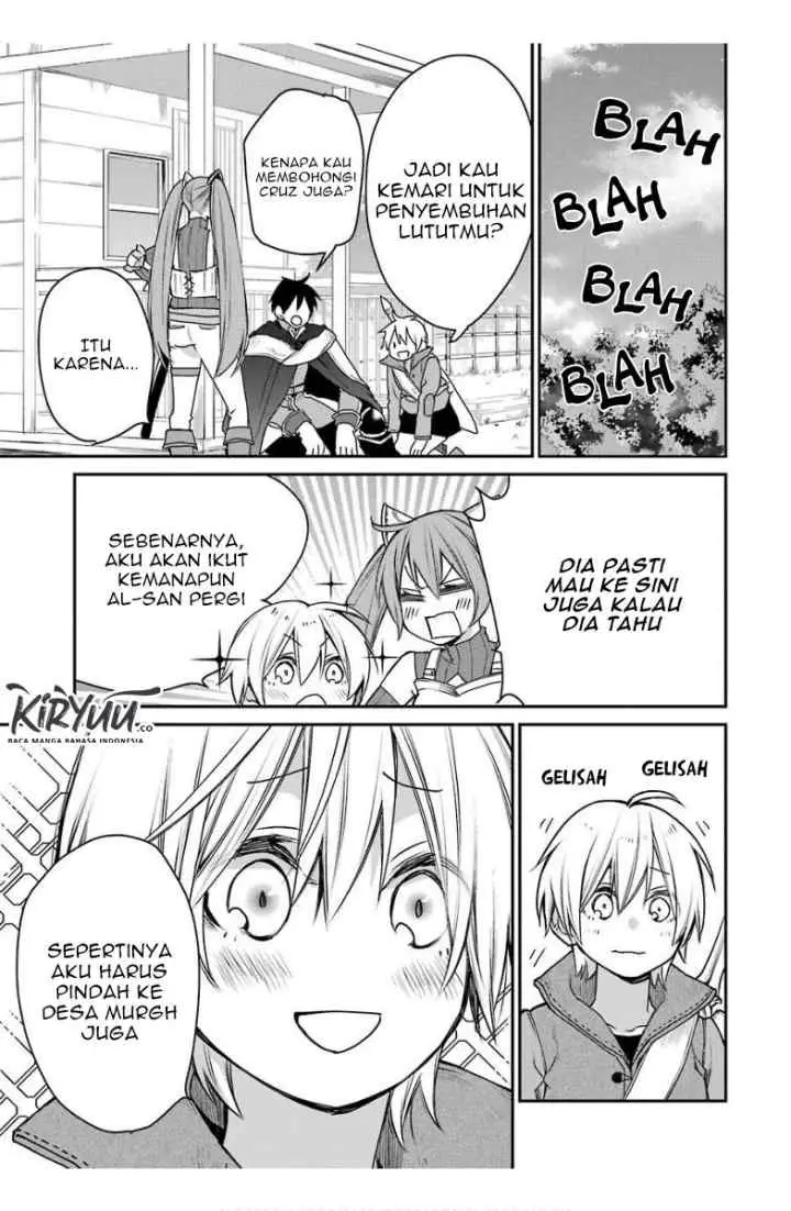 Saikyou no Madoshi. Hisa ni Ya wo Ukete Shimatta no de Inaka no Eihei ni Naru chapter 14.3 halaman 10