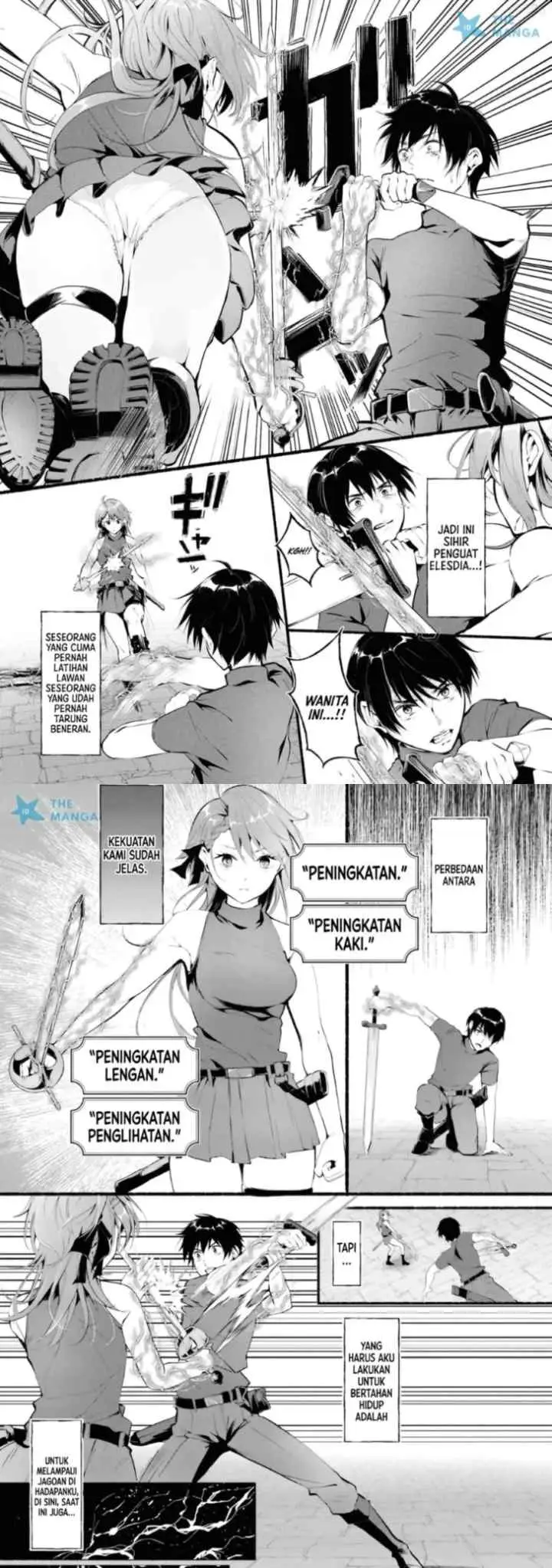 Ippan Heishi ga Tensei Tokuten ni -Mugen Saisei- wo Moratta Kekka, Amata no Bijo ni Nerawareta chapter 1 halaman 12