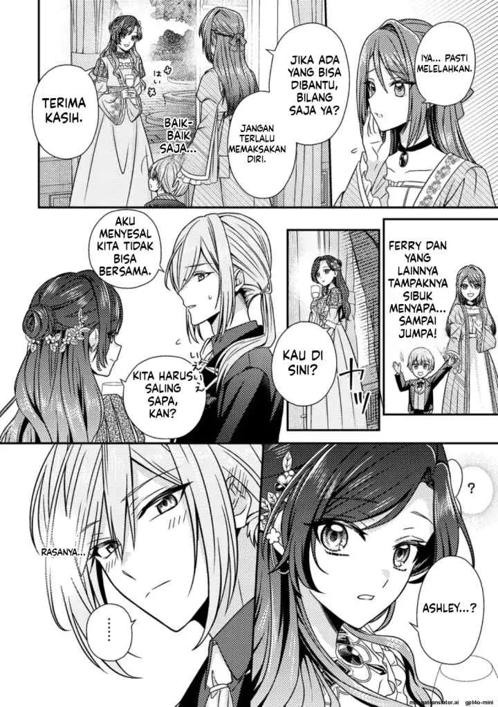 Heroine ga Kuru Mae ni Ninshin shimashita ~Tsunda Hazu no Akuyaku Reijou desuga, Douyara Chigau youdesu~ chapter 14.1 halaman 5