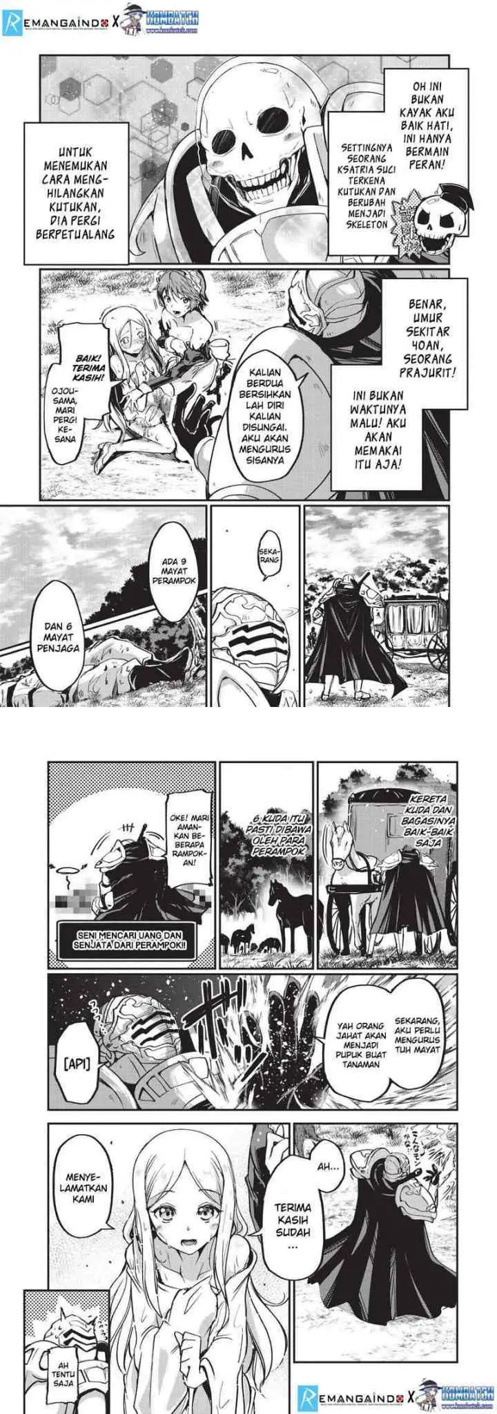 Gaikotsu Kishi-sama, Tadaima Isekai e Odekakechuu chapter 1 halaman 15