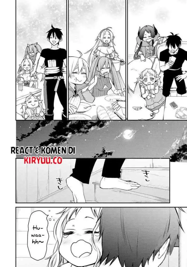Saikyou no Madoshi. Hisa ni Ya wo Ukete Shimatta no de Inaka no Eihei ni Naru chapter 15.2 halaman 13