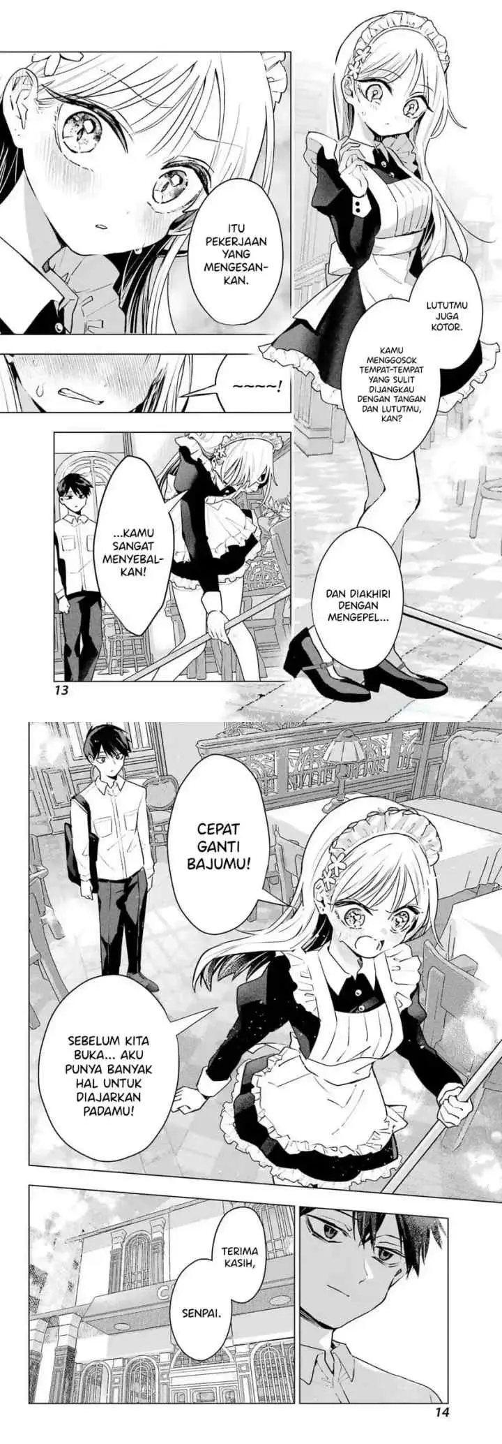 Anta to Osananajimitte dake demo Iyananoni! ~Zekkou kara Hajimaru S-kyuu Bishoujo to no Gakuen Nariagari Seikatsu~ chapter 6 halaman 4