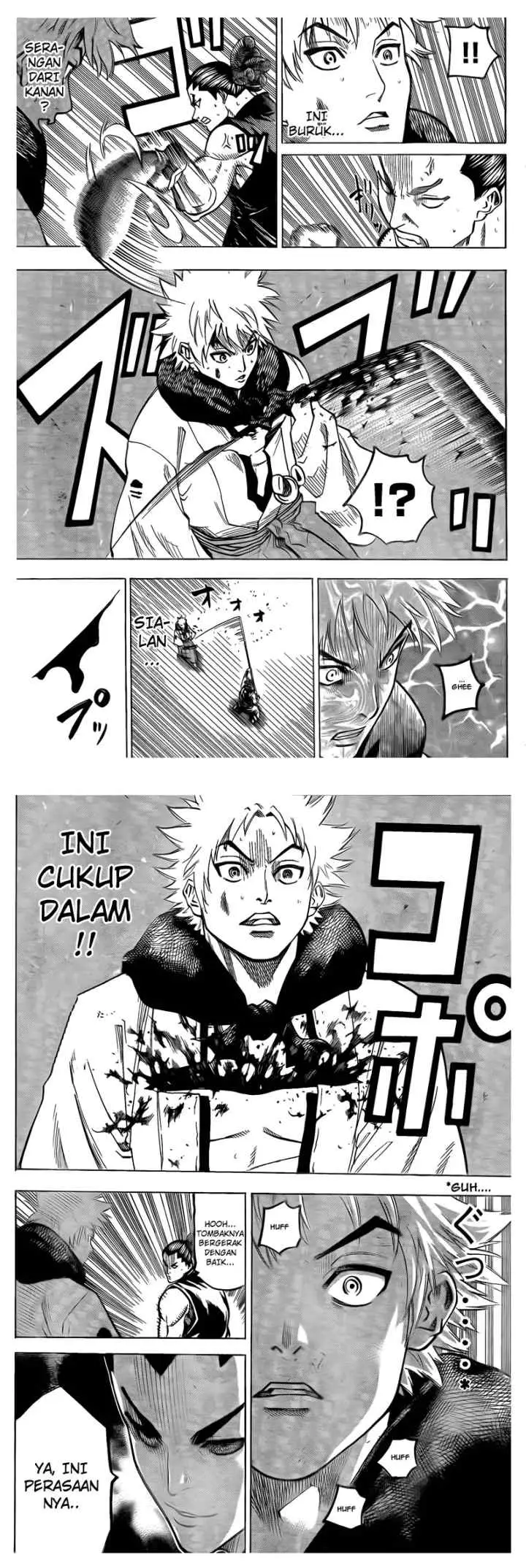 Gamaran chapter 49 halaman 4