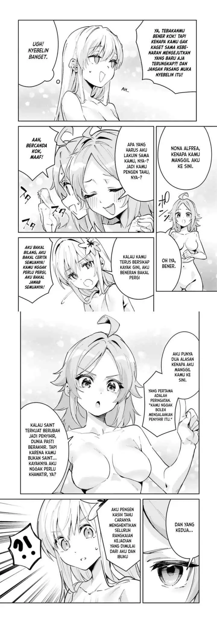 Nise Seijo Kuso of the Year: Risou no Seijo? Zannen, Nise Seijo deshita! chapter 38 halaman 5