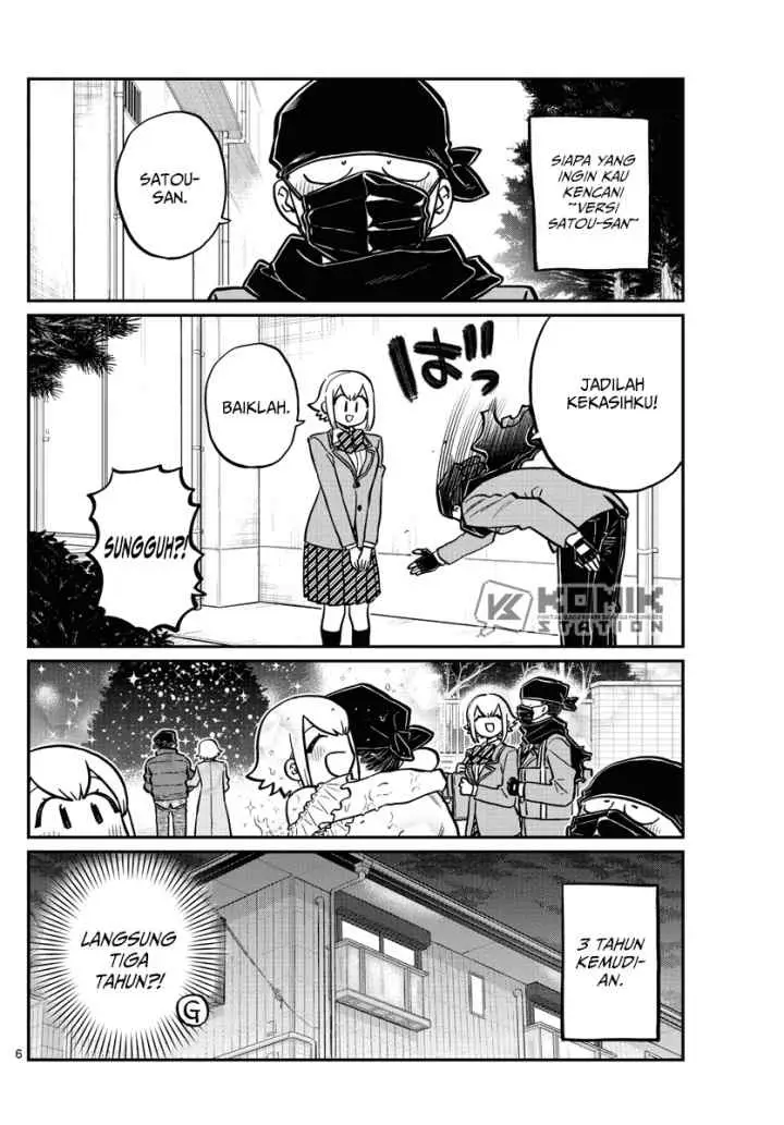 Komi-san wa Komyushou Desu chapter 250 halaman 7