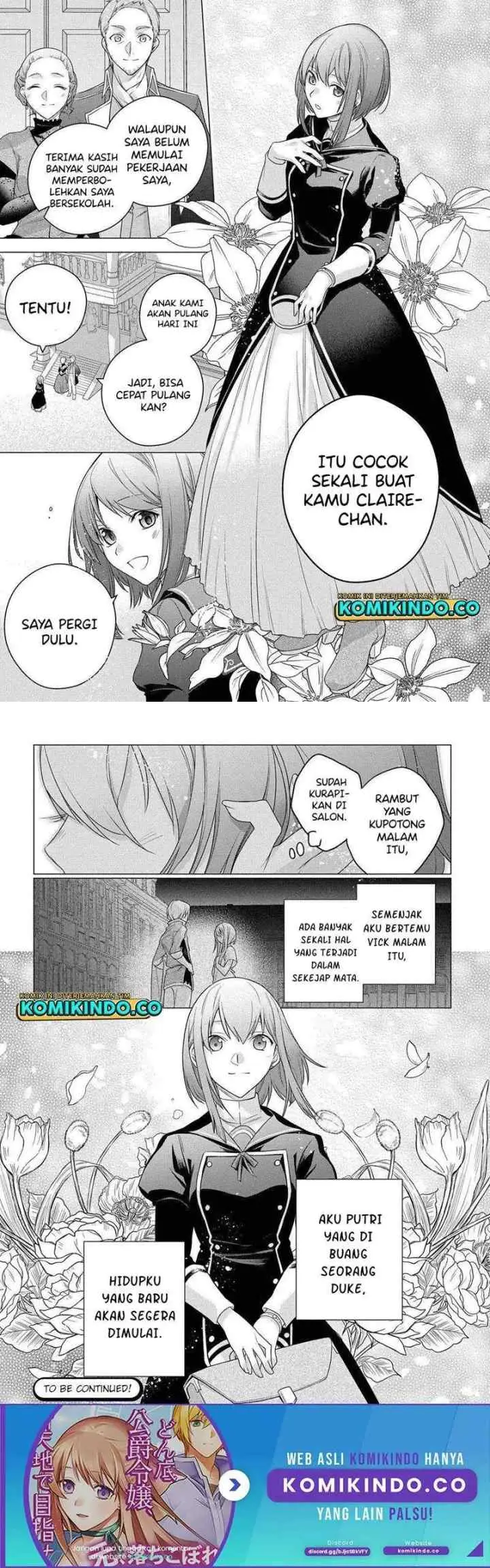 Moto, Ochikobore Koushaku Reijou desu. THE COMIC chapter 4.2 halaman 11