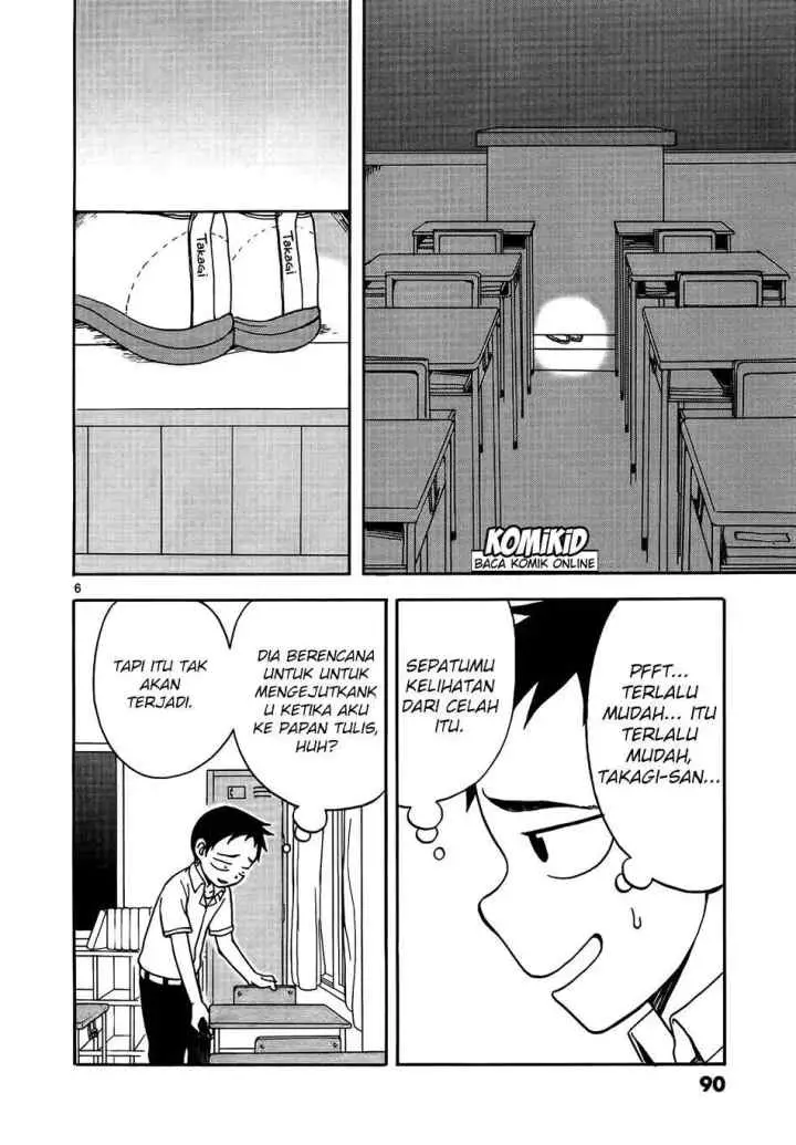 Karakai Jouzu no Takagi-san chapter 6 halaman 7