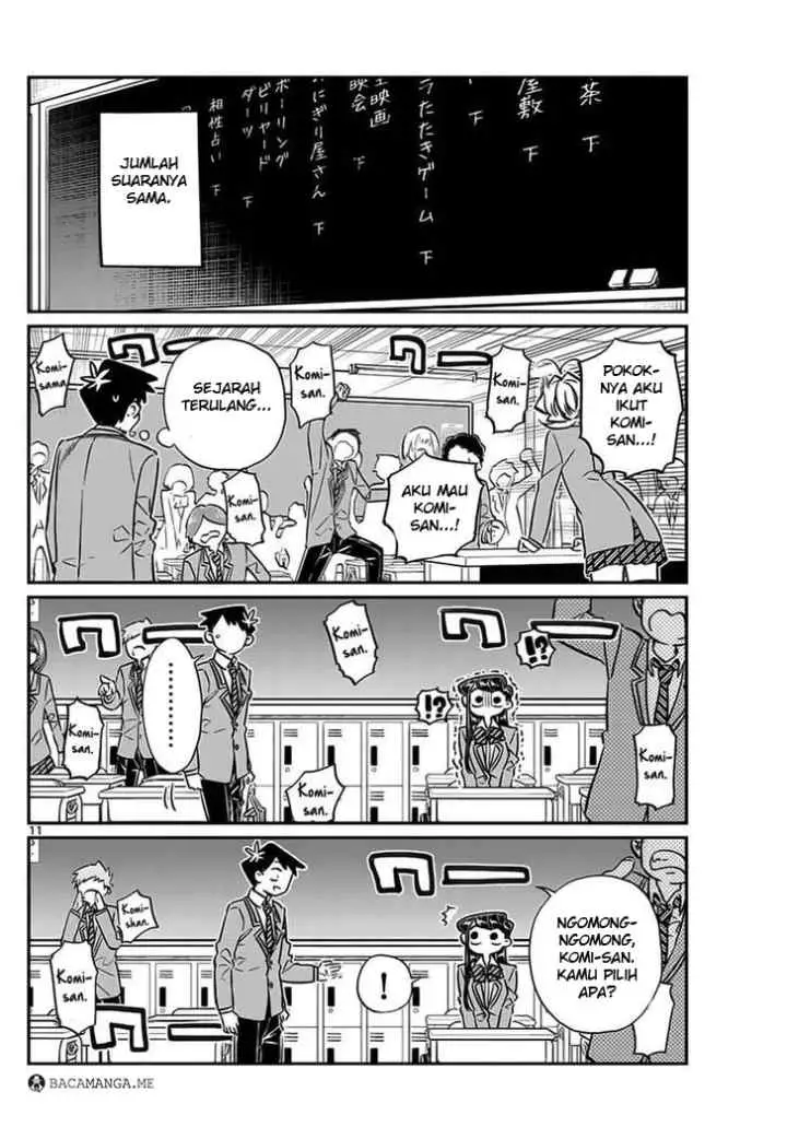 Komi-san wa Komyushou Desu chapter 62 halaman 12