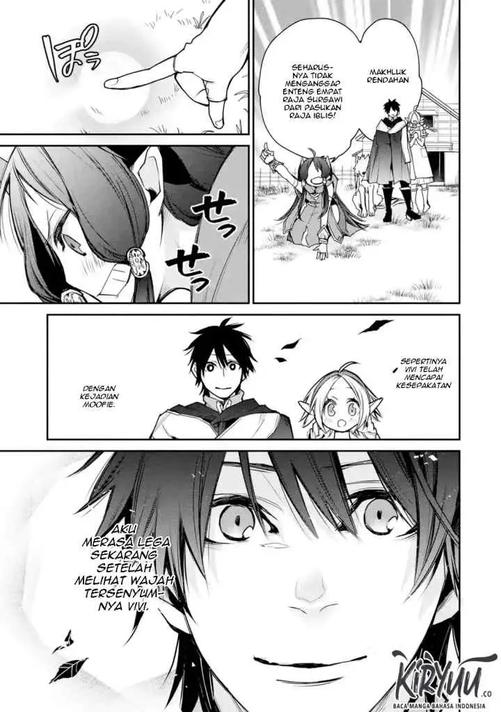Saikyou no Madoshi. Hisa ni Ya wo Ukete Shimatta no de Inaka no Eihei ni Naru chapter 10.3 halaman 11