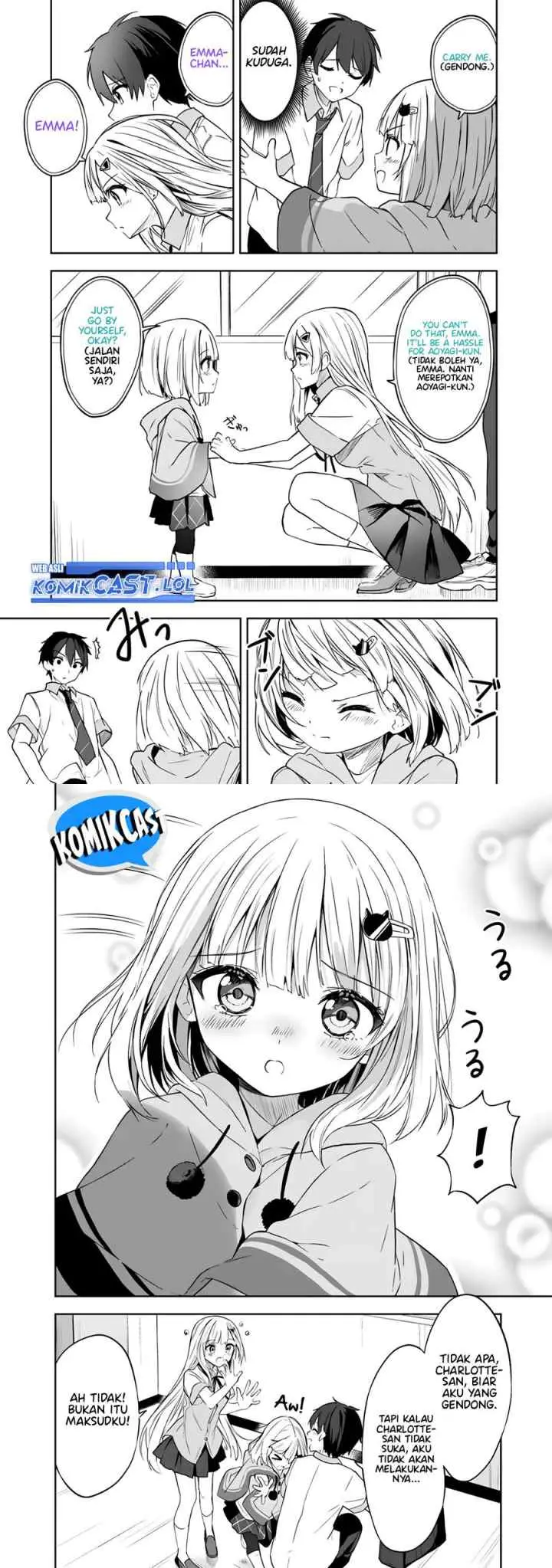 Maigo ni Natteita Youjo o Tasuketara, Otonari ni Sumu Bishoujo Ryuugakusei ga Ie ni Asobi ni Kuru You ni Natta Ken ni Tsuite chapter 2 halaman 4