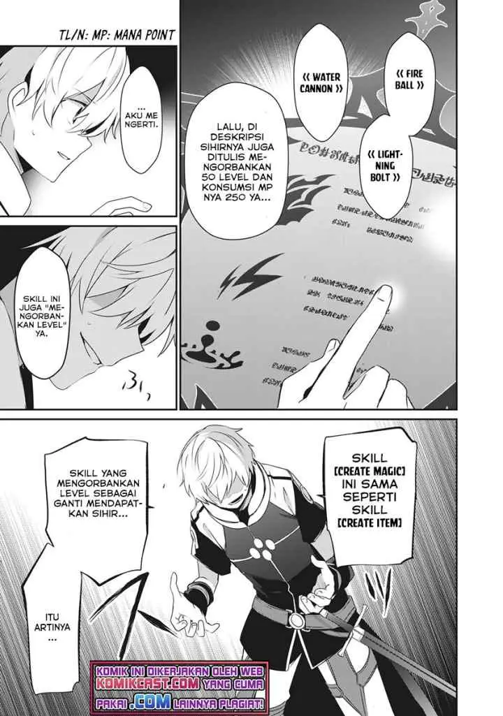 Teihen Boukensha da kedo Mahou wo Kiwamete Miru Koto ni Shita. Munou Skill kara Kami Skill ni Shinka Shita chapter 2.1 halaman 4