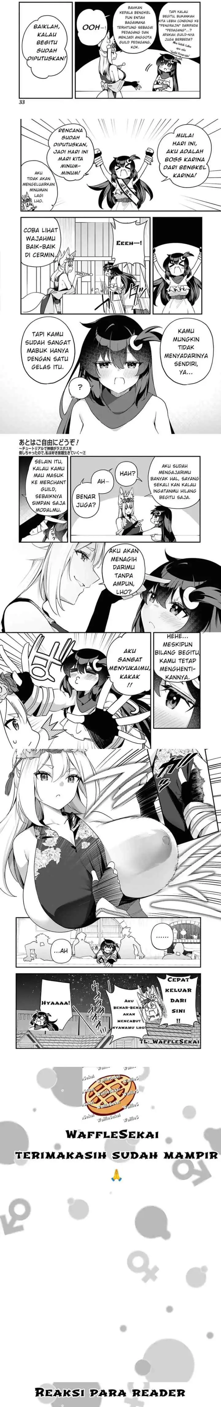 The Rest Is Up to You ~Since God Defeated the Final Boss in the Tutorial, I'm Going to Live My Life However I Want~ chapter 10 halaman 6