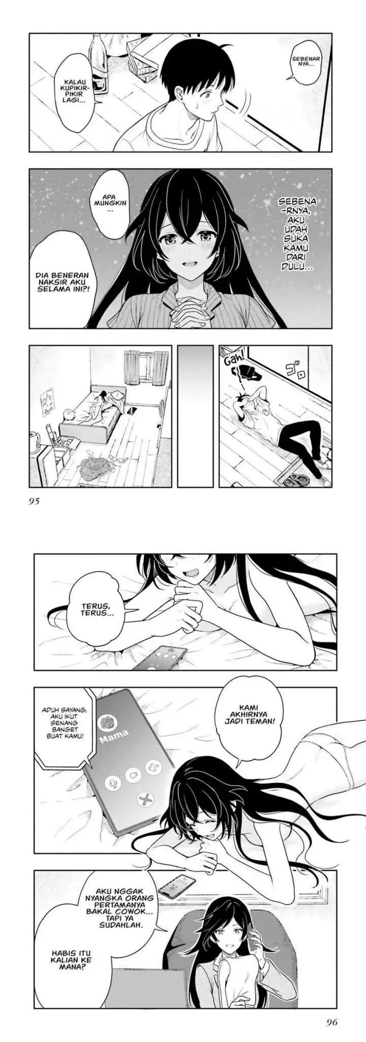 Takachiho Honoka-senpai ga SUKIde SUKIde Iroiro Gamandekinai chapter 9 halaman 4