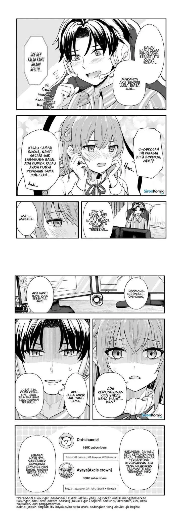 Aori-kei Game Haishinsha (Hatachi), Haishin no Kiri Wasure ni Yori Ii Hito Baresuru chapter 5 halaman 5