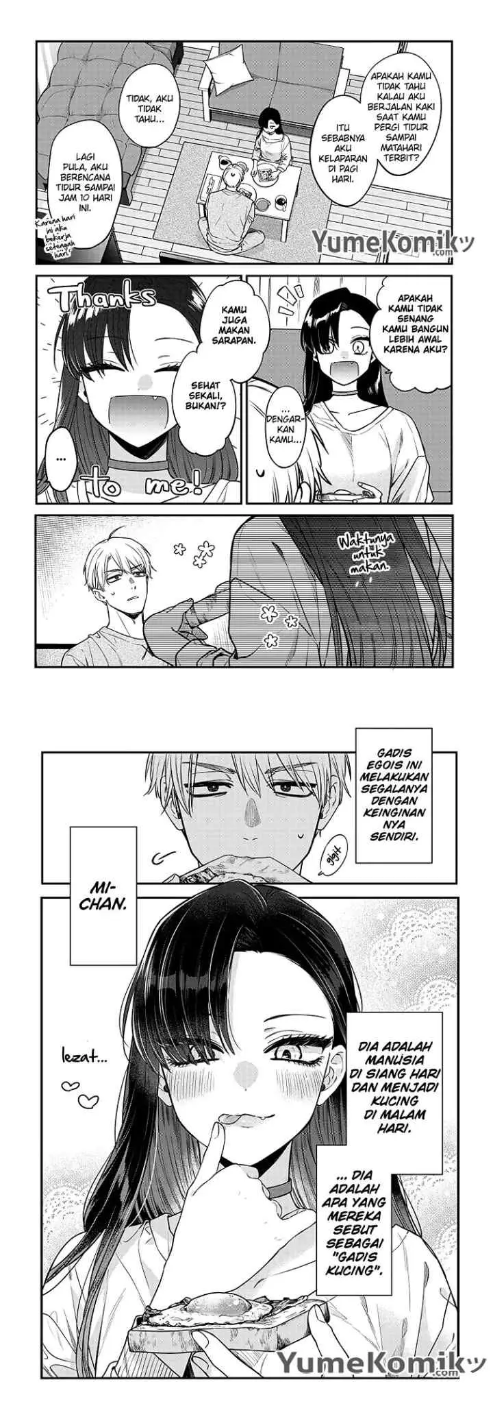 Mi-chan wa Kawaretai chapter 3 halaman 4