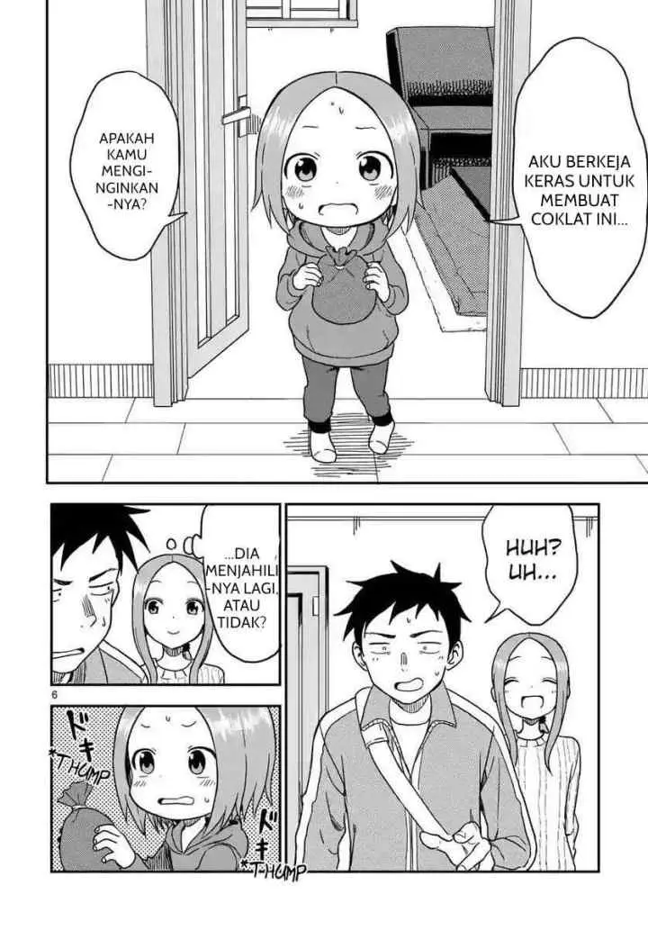 Karakai Jouzu no (Moto) Takagi-san chapter 75 halaman 6