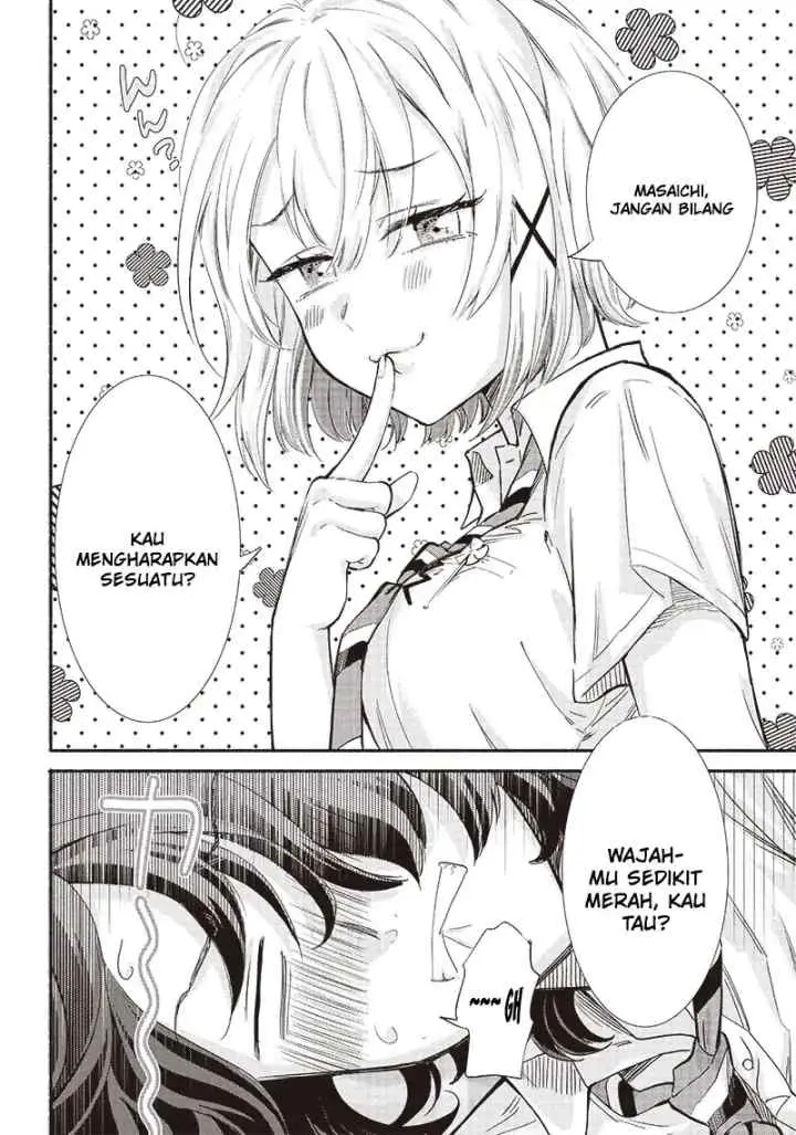 Nee, Mou Isso Tsukiacchau? Osananajimi no Bishoujo ni Tanomarete, Camo Kareshi Hajimemashita chapter 11 halaman 14