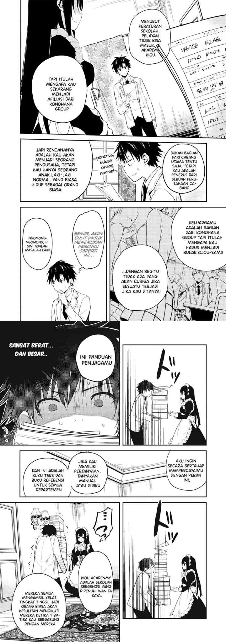 Saijo no Osewa ~Takane no Hana Darakena Meimon Kou de, Gakuin Ichi no Ojou-sama (Seikatsu Noryoku Kaimu) o Kagenagara Osewa suru Koto ni Narimashita~ chapter 2.2 halaman 7