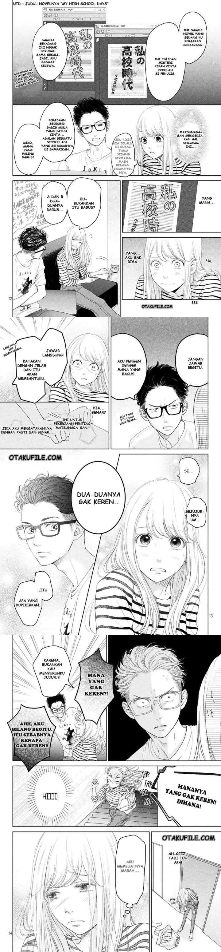 Living no Matsunaga-san chapter 3 halaman 5