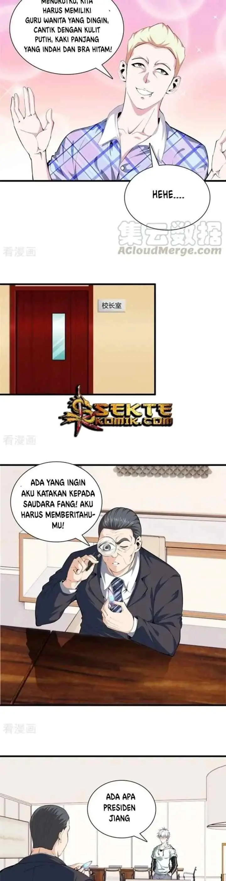 Dushi Zhizun chapter 86 halaman 8