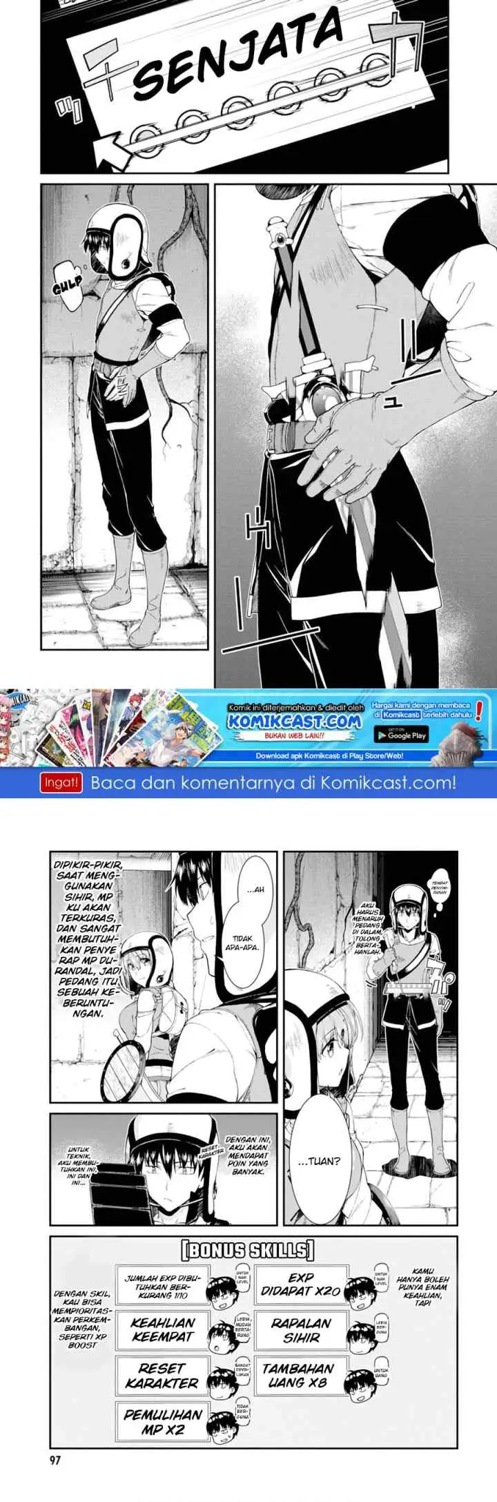 Isekai Meikyuu de Harem wo chapter 22 halaman 13