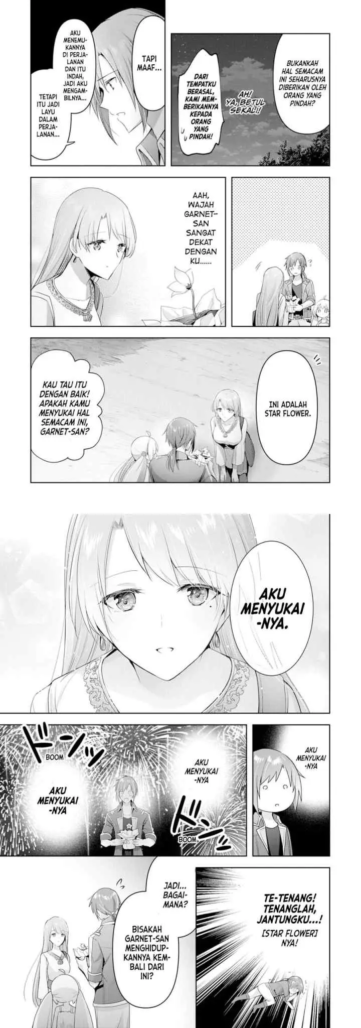 Uketsukejo ni Kokuhaku Shitakute Girudo ni Kayoitsumetara Eiyu ni Natteta chapter 4 halaman 9