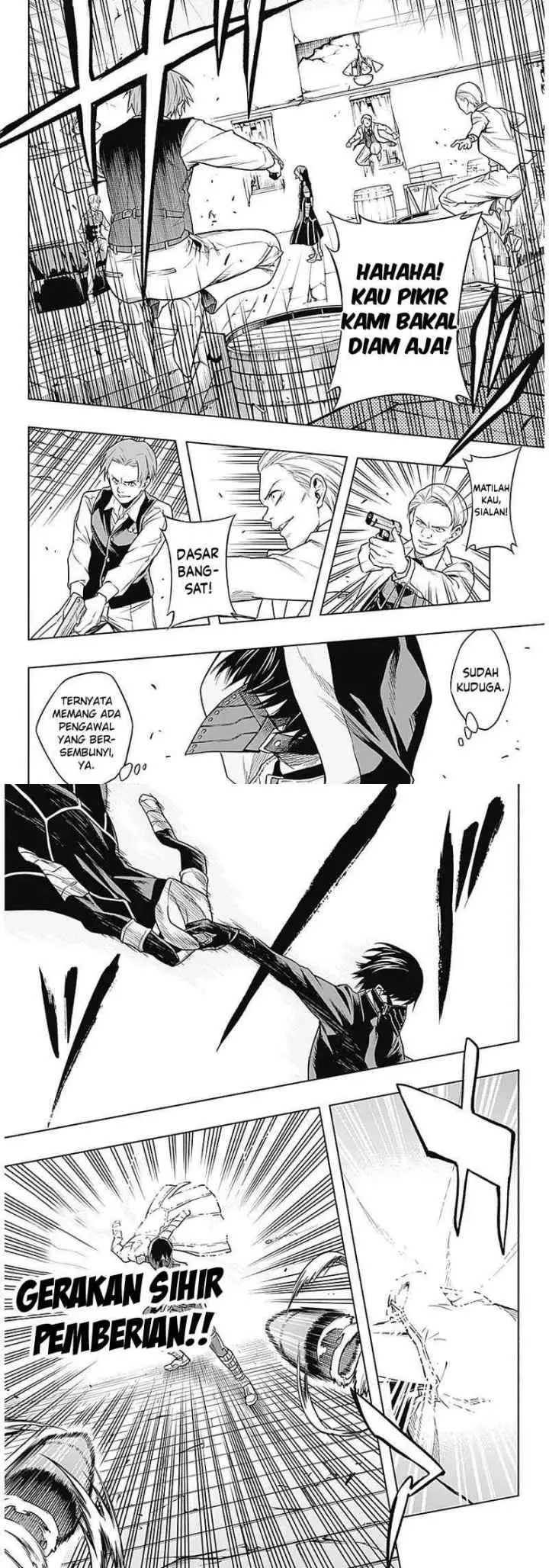 Ouritsu Mahou Gakuen no Saika Sei: Slum Agari no Saikyou Mahoushi, Kizoku darake no Gakuen de Musou suru chapter 1.2 halaman 8