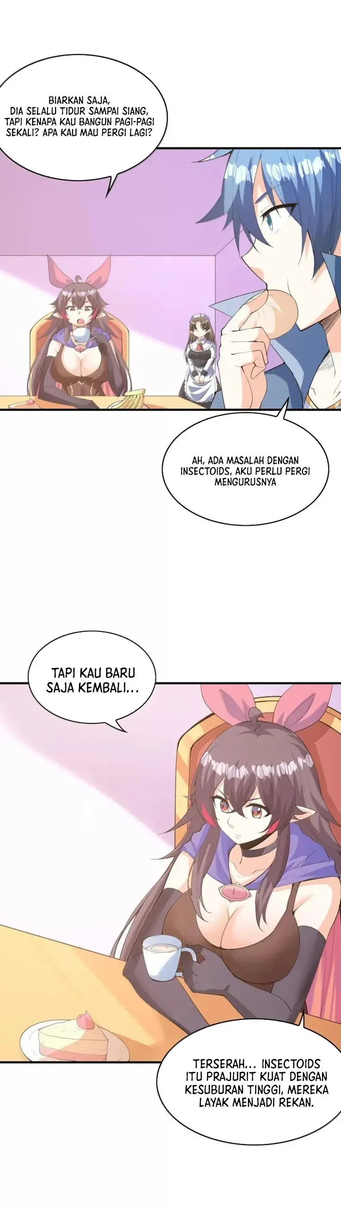 My Harem Is Entirely Female Demon Villains chapter 160 halaman 10