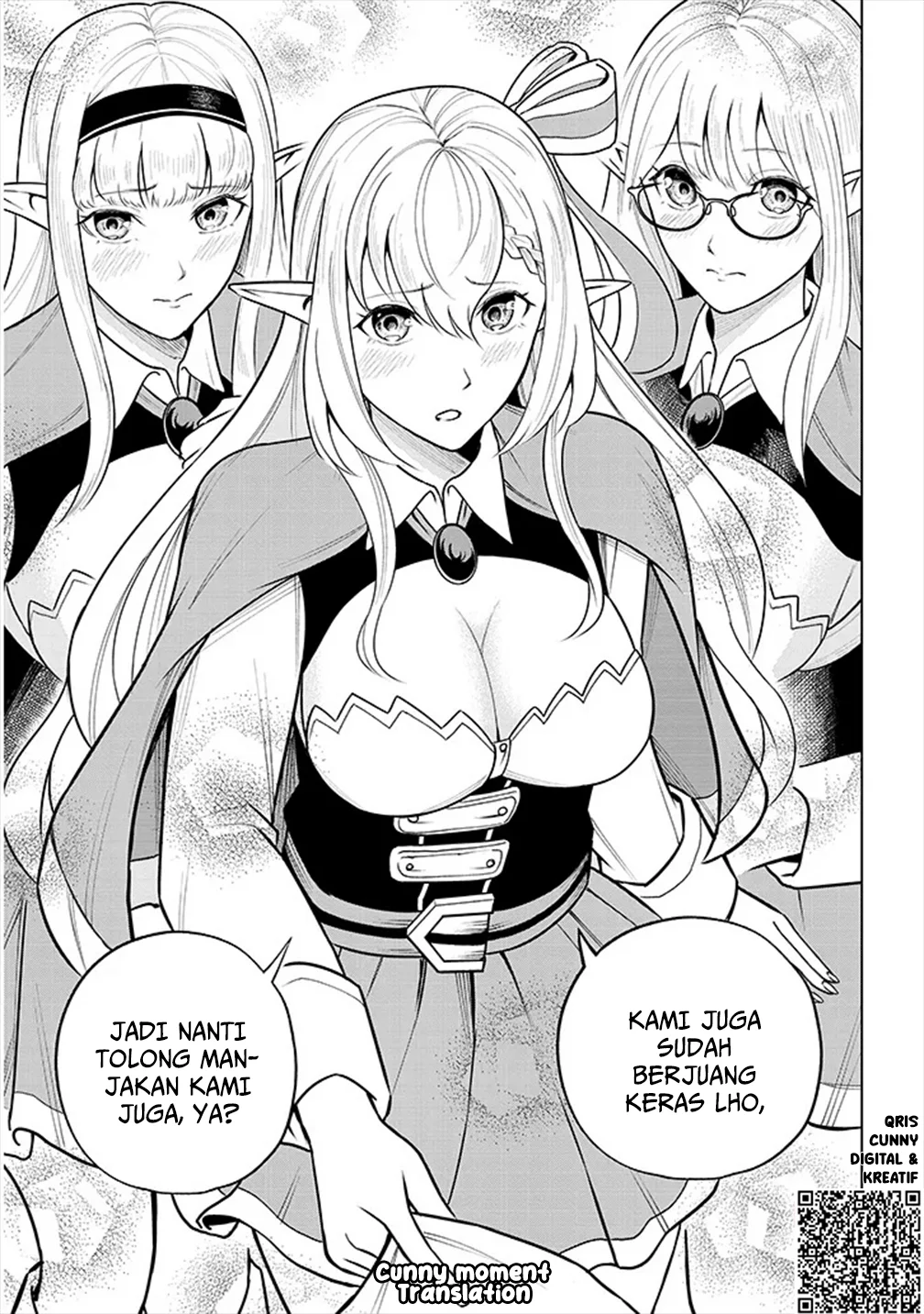 Eiyuu Onna Kishi ni Yuunou to Bareta Ore no Bijin Harem Kishidan: Gaikaku Hikume no Kijutsu Kishidan chapter 4 halaman 34
