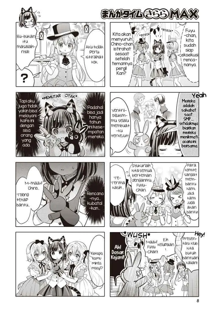 Gochuumon wa Usagi Desu ka? chapter 154 halaman 4