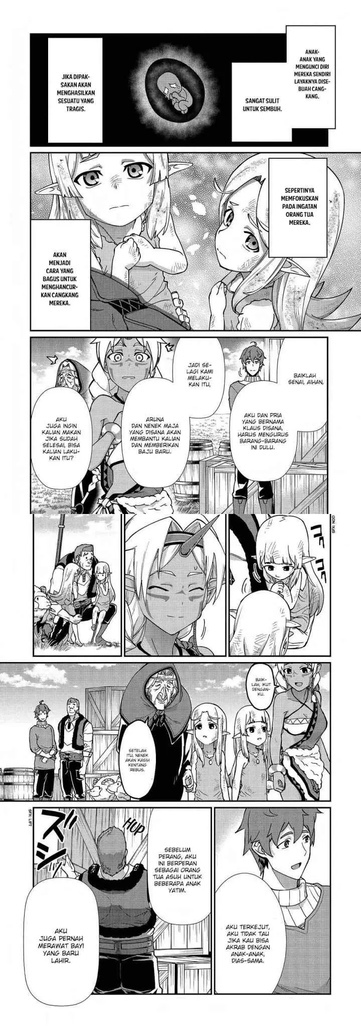 Ryoumin 0-nin Start no Henkyou Ryoushusama chapter 8 halaman 5